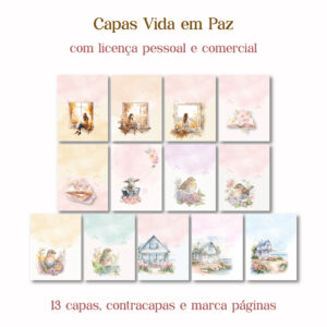 Pack de Capas - Vida em Paz