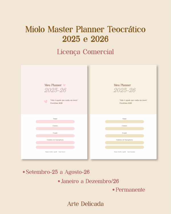 Miolo Master Planner Teocrático