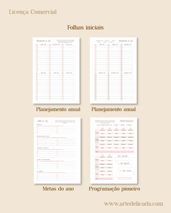 Miolo Master Planner Teocrático - Imagem 4