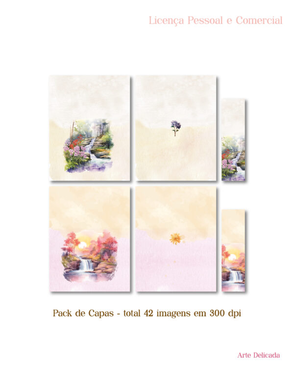 Pack de Capas - Vida no Paraíso - Imagem 3