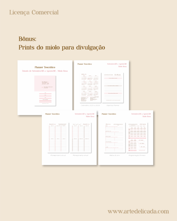 Miolo Master Planner Teocrático - Imagem 14