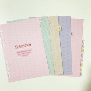 Licença Comercial - Arquivo Divisórias Planner