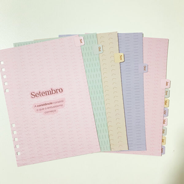 Licença Comercial - Arquivo Divisórias Planner